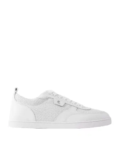 Christian Louboutin Tutti Rui Perforated Leather Sneakers - Men | Thumbnail 1 Christian Louboutin Tutti Rui Perforated Leather Sneakers - Men | Thumbnail 1