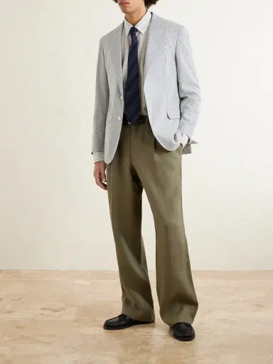 Polo Ralph Lauren Striped Cotton-Seersucker Suit Jacket - Men | Thumbnail 2 Polo Ralph Lauren Striped Cotton-Seersucker Suit Jacket - Men | Thumbnail 2