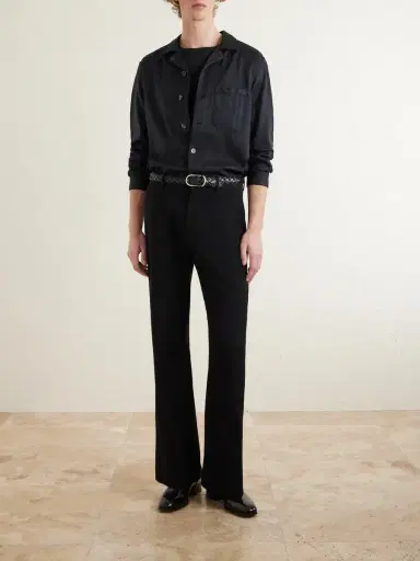 Tom Ford Cotton and Silk-Blend Pyjama Shirt - Men | Thumbnail 2 Tom Ford Cotton and Silk-Blend Pyjama Shirt - Men | Thumbnail 2