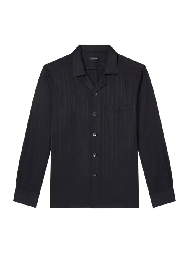 Tom Ford Cotton and Silk-Blend Pyjama Shirt - Men