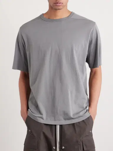 Rick Owens Cotton-Jersey T-Shirt - Men | Thumbnail 3 Rick Owens Cotton-Jersey T-Shirt - Men | Thumbnail 3