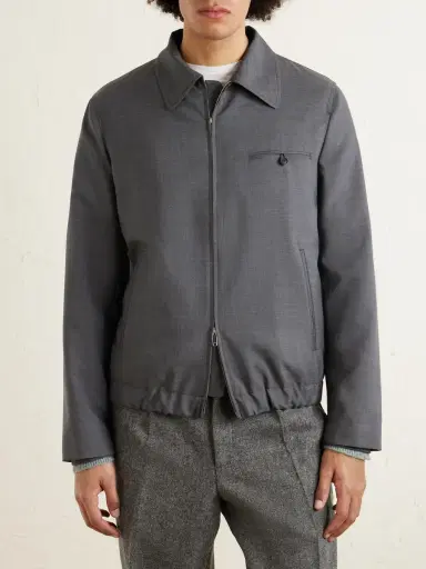 Slowear Montedoro Wool Bomber Jacket - Men | Thumbnail 3 Slowear Montedoro Wool Bomber Jacket - Men | Thumbnail 3