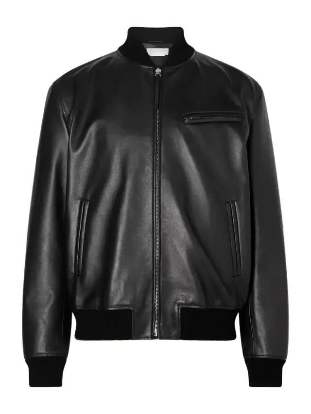 Gregory Leather Bomber Jacket - Men