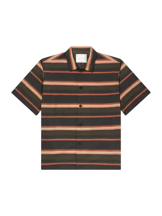 Sacai Striped Satin Shirt - Men