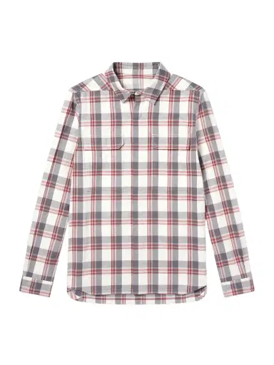 Rick Owens Checked Cotton-Flannel Shirt - Men | Thumbnail 1 Rick Owens Checked Cotton-Flannel Shirt - Men | Thumbnail 1