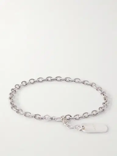 Saint Laurent Silver-Tone Bracelet - Men | Thumbnail 3