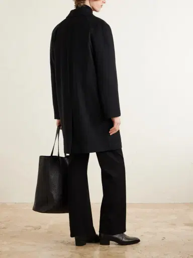 Saint Laurent Cashmere Coat - Men | Thumbnail 4