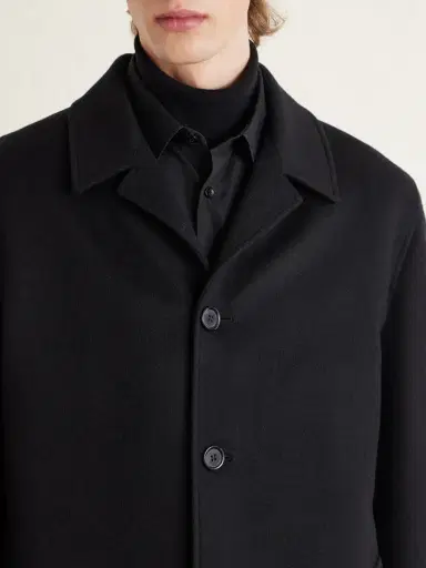 Saint Laurent Cashmere Coat - Men | Thumbnail 6