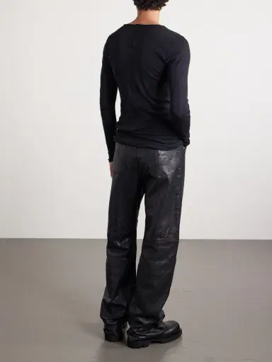 Rick Owens Slim-Fit Cotton-Jersey T-Shirt - Men | Thumbnail 4 Rick Owens Slim-Fit Cotton-Jersey T-Shirt - Men | Thumbnail 4