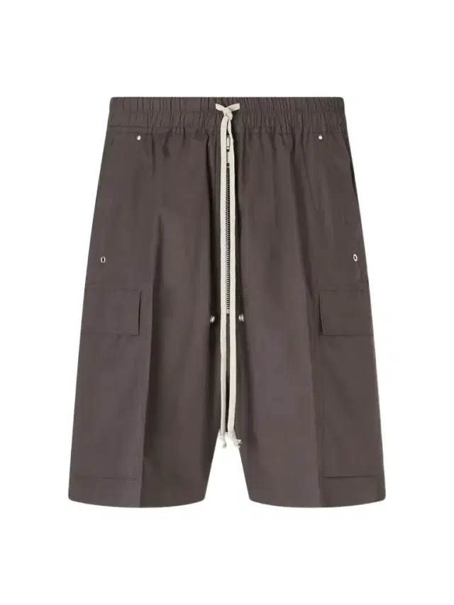 Cargobela Straight-Leg Organic Cotton-Poplin Drawstring Cargo Shorts - Men