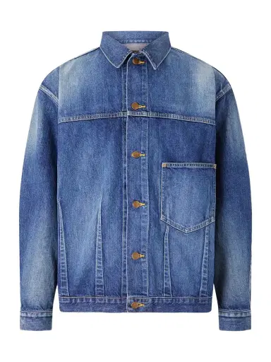 Needles Darts Bottom Denim Jacket - Men | Thumbnail 1 Needles Darts Bottom Denim Jacket - Men | Thumbnail 1