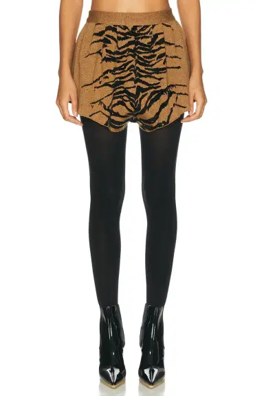 Alaïa ALAΪA Tiger Short | Thumbnail 1 Alaïa ALAΪA Tiger Short | Thumbnail 1