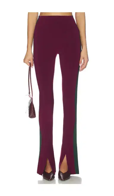 Norma Kamali Side Stripe Spat Legging | Thumbnail 2 Norma Kamali Side Stripe Spat Legging | Thumbnail 2