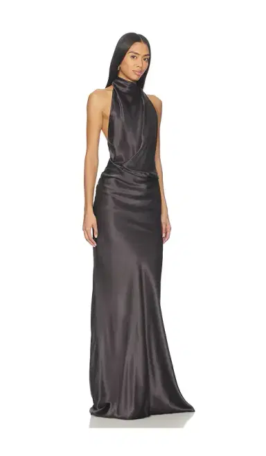 The Sei Halter Drape Bias Gown | Thumbnail 2