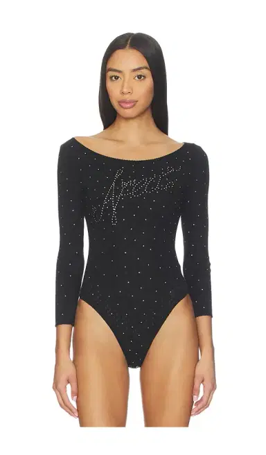 AREA Ballerina Logo Bodysuit | Thumbnail 2