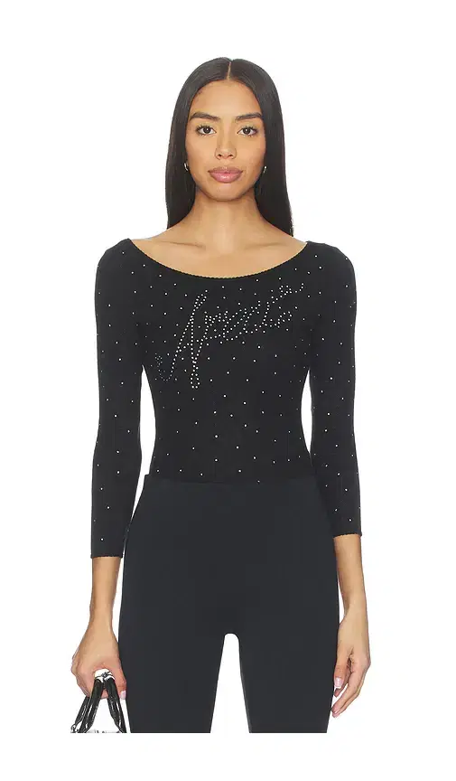 AREA Ballerina Logo Bodysuit