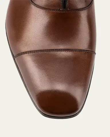 Christian Louboutin Greggo Men's Lace-Up Leather Dress Shoes | Thumbnail 8