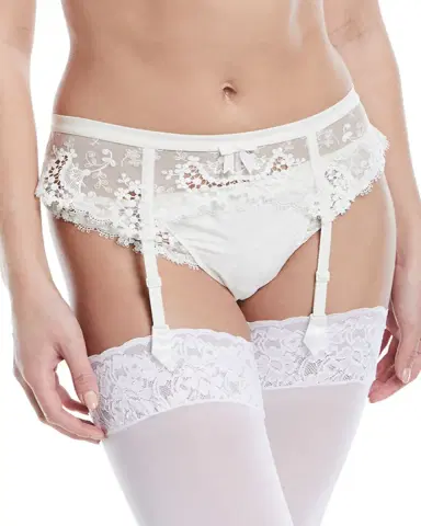 Simone Pérèle Wish Lace Suspenders Garter Belt | Thumbnail 2