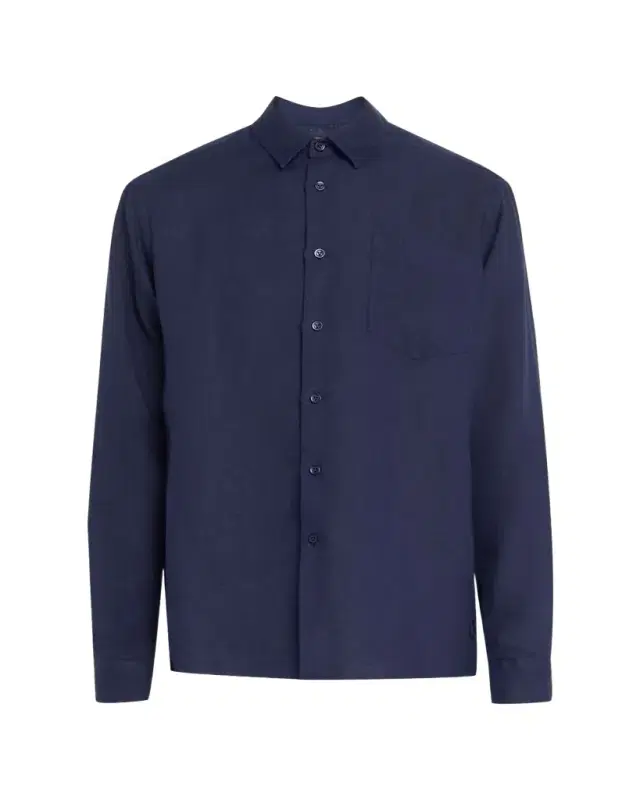 Vilebrequin Caroubis Linen Pocket Sport Shirt