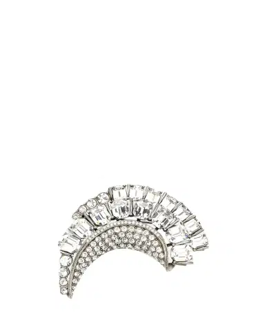 ben-amun Half-Moon Crystal Brooch | Thumbnail 1