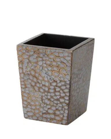 Pigeon & Poodle Callas Silver Brush Holder | Thumbnail 1
