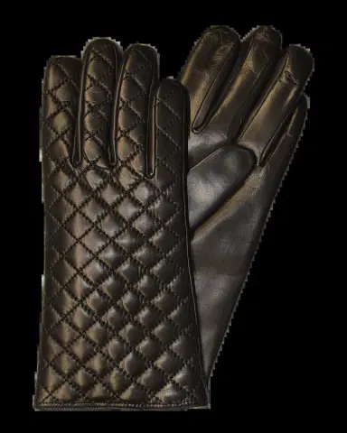 Guanti Giglio Fiorentino Quilted Leather Gloves w/ Cashmere-Lining | Thumbnail 2 Guanti Giglio Fiorentino Quilted Leather Gloves w/ Cashmere-Lining | Thumbnail 2