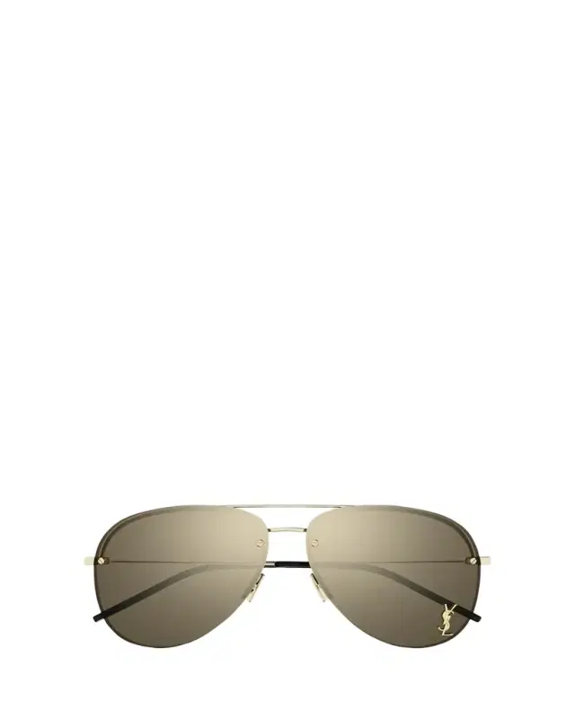 Saint Laurent Classic 11 Monochromatic Aviator Sunglasses