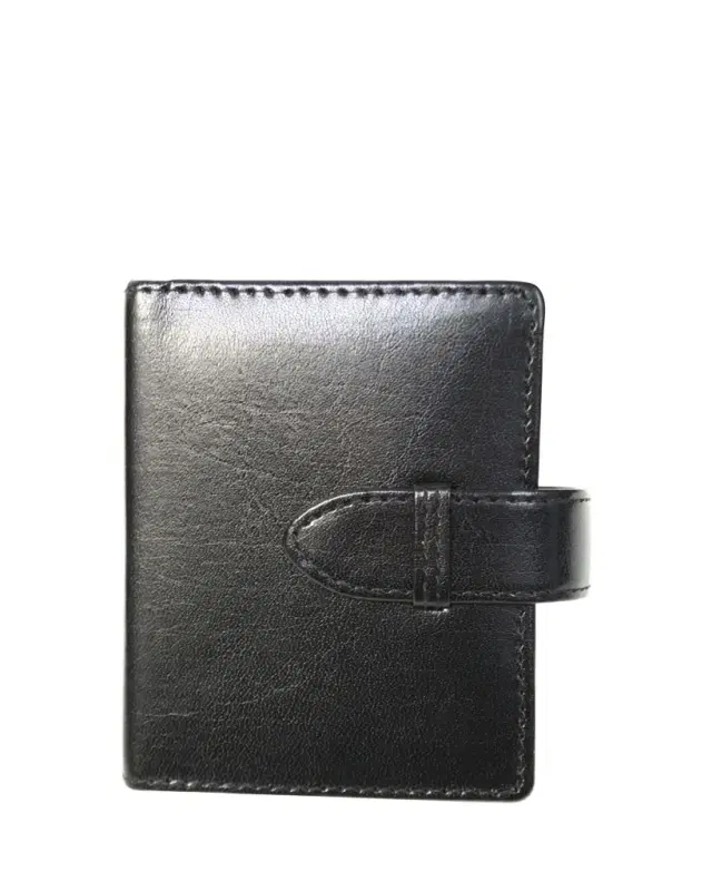 ROYCE New York Personalized Leather Playing Card Set Holder