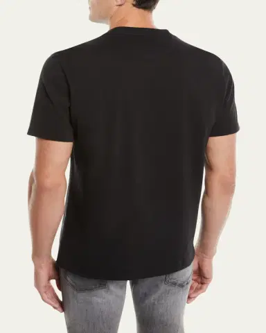 Frame Men's Heavyweight Cotton Crewneck Classic Fit T-Shirt | Thumbnail 3 Frame Men's Heavyweight Cotton Crewneck Classic Fit T-Shirt | Thumbnail 3