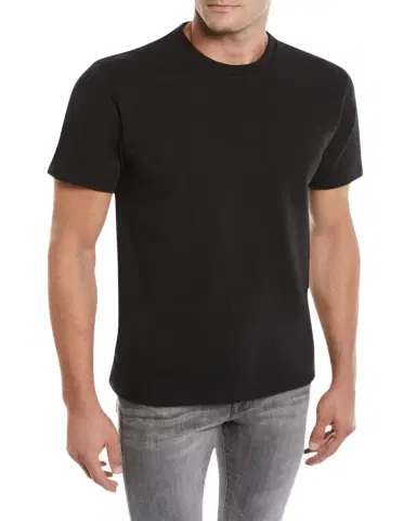 Frame Men's Heavyweight Cotton Crewneck Classic Fit T-Shirt | Thumbnail 1 Frame Men's Heavyweight Cotton Crewneck Classic Fit T-Shirt | Thumbnail 1