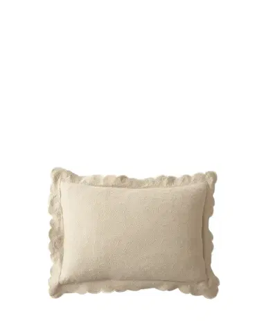 Sferra Alice European Floral Matelasse Sham | Thumbnail 1