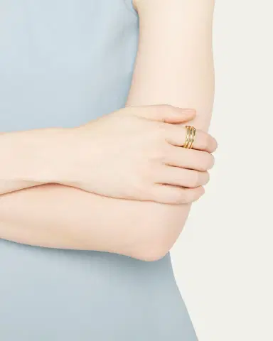 Ippolita Smooth Squiggle Triple Band Ring in 18K | Thumbnail 2