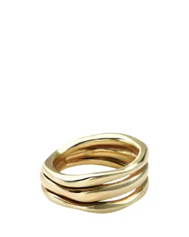 Ippolita Smooth Squiggle Triple Band Ring in 18K | Thumbnail 1