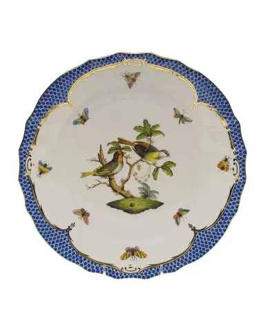 Herend Rothschild Blue Motif 11 Dinner Plate | Thumbnail 1