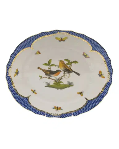 Herend Rothschild Blue Motif 09 Dinner Plate | Thumbnail 2