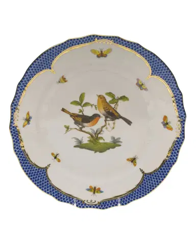 Herend Rothschild Blue Motif 09 Dinner Plate | Thumbnail 1