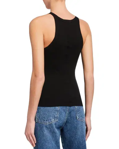 RE/DONE Ribbed Scoop-Neck Fitted Tank | Thumbnail 18