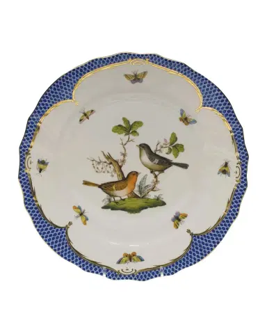Herend Rothschild Blue Motif 05 Dinner Plate | Thumbnail 1