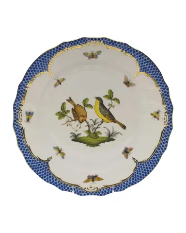 Herend Rothschild Blue Motif 07 Dinner Plate | Thumbnail 1