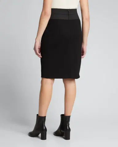 Akris punto High-Waist Jersey Pencil Skirt | Thumbnail 6 Akris punto High-Waist Jersey Pencil Skirt | Thumbnail 6