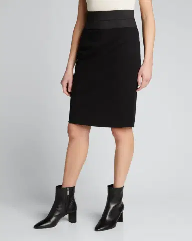 Akris punto High-Waist Jersey Pencil Skirt | Thumbnail 7 Akris punto High-Waist Jersey Pencil Skirt | Thumbnail 7