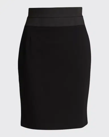Akris punto High-Waist Jersey Pencil Skirt | Thumbnail 9 Akris punto High-Waist Jersey Pencil Skirt | Thumbnail 9