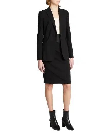 Akris punto High-Waist Jersey Pencil Skirt | Thumbnail 1 Akris punto High-Waist Jersey Pencil Skirt | Thumbnail 1