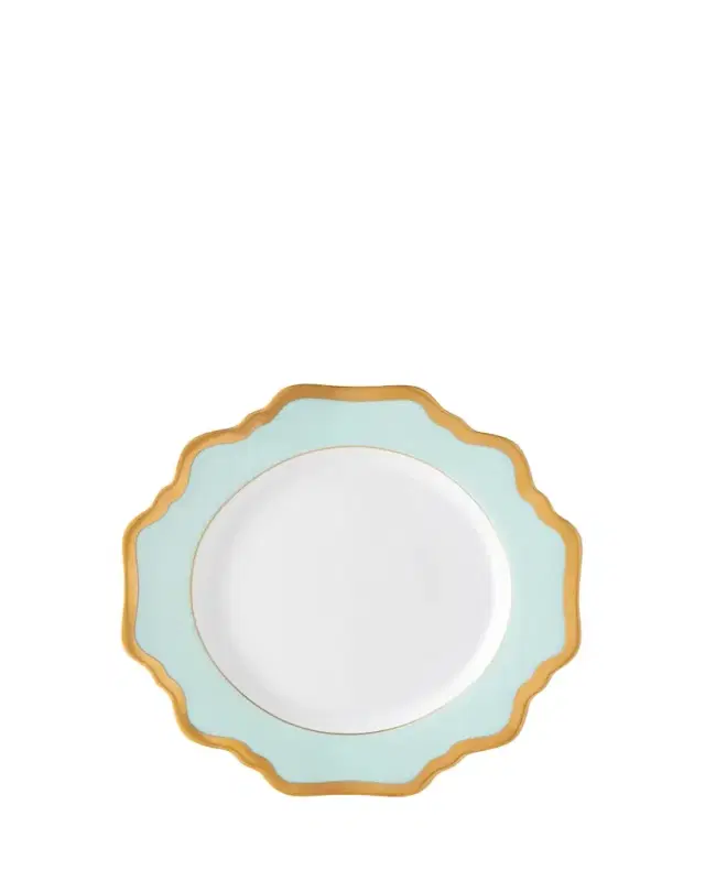 Anna Weatherley Aqua Rimmed Bread & Butter Plate
