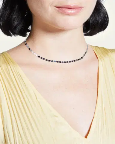 Lana 14K Gold Large Nude Chain Choker Necklace | Thumbnail 2