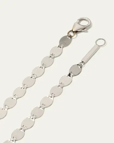 Lana 14K Gold Large Nude Chain Choker Necklace | Thumbnail 4