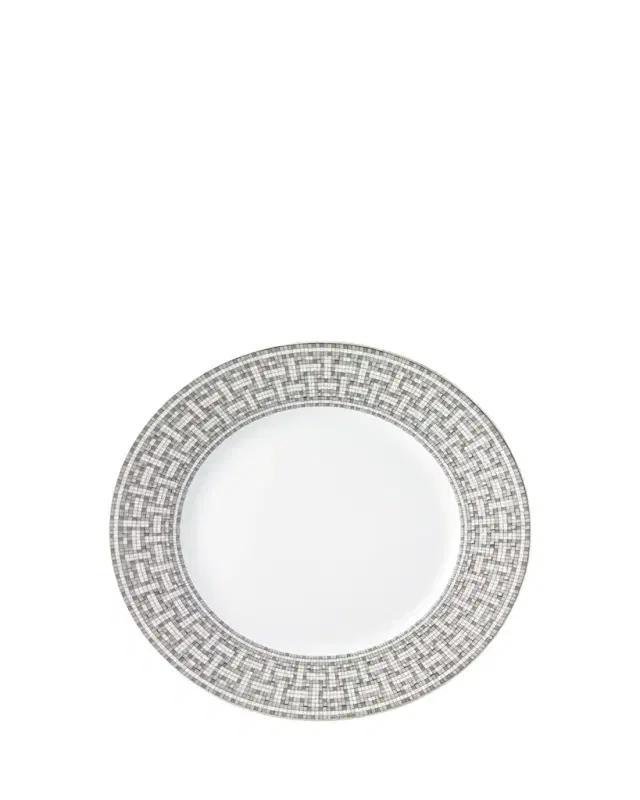 Hermes Mosaique au 24 Platinum Dinner Plate