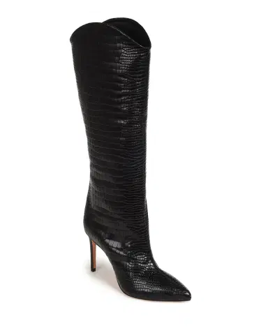 Schutz Maryana Snake-Print Leather Knee Boots | Thumbnail 10