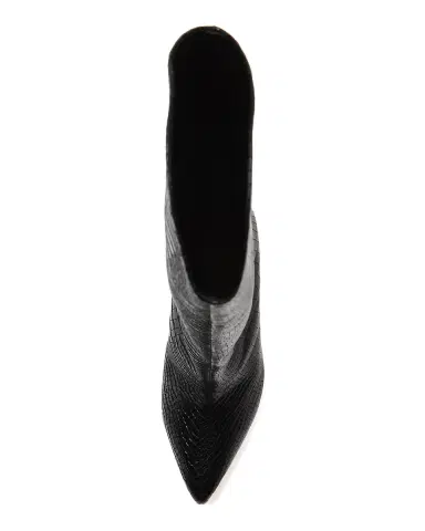 Schutz Maryana Snake-Print Leather Knee Boots | Thumbnail 3