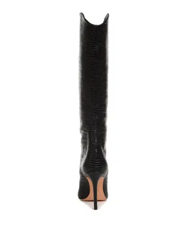 Schutz Maryana Snake-Print Leather Knee Boots | Thumbnail 4